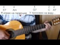 Песенка крокодила Гены - аккомпанемент на гитаре + слова (Пусть бегут неуклюже…) 