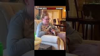Pets Imitating Owners..