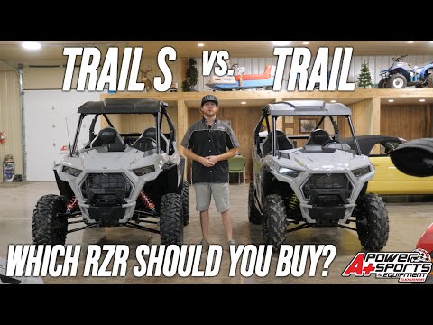2021 Polaris RZR Trail vs RZR Trail S Comparison & Review