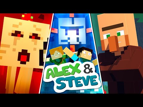 Alex and Steve Life: MOVIE 1 (Minecraft Animation)