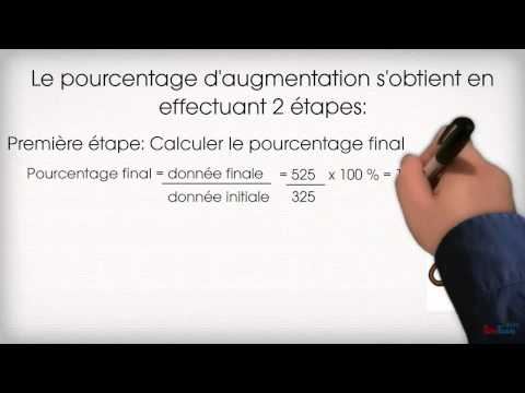 comment appliquer un pourcentage d'augmentation