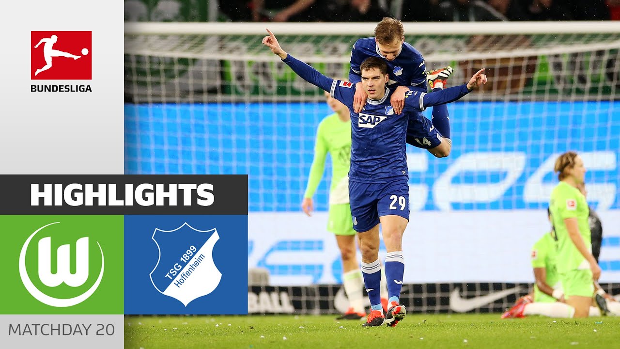 VfL Wolfsburg vs TSG Hoffenheim highlights