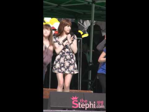 [Fancam] 11.05.14 Tiffany SNSD - Gee rehearsal