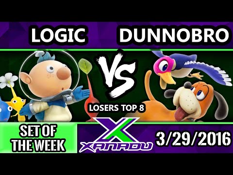 S@X 143 - VGBC | Logic (Olimar) Vs. DunnoBro (DHD, Mario) SSB4 Losers Top 8 - Smash 4