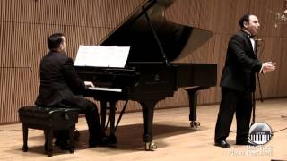Jose Adan Perez (Baritone) & Alexander Beridze (piano) Verdi 
