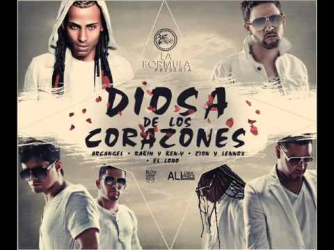 Arcangel Ft. Lobo, RKM y Ken-Y, Zion y Lennox - Diosa de los Corazones Oficial Video Reggaeton 2012