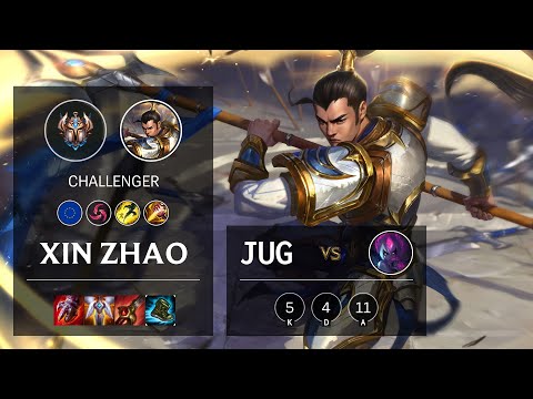 Xin Zhao Jungle vs Evelynn - EUW Challenger Patch 10.16