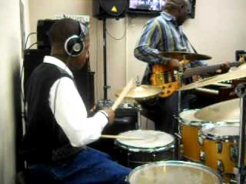 Branden Akinyele on Drums