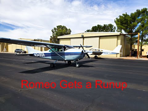Cessna 182 "Romeo" Engine Run-Up