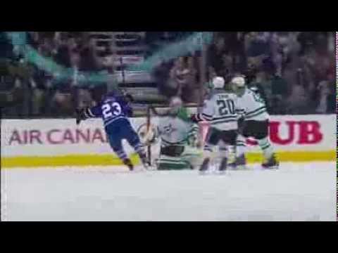 Smith 3-2 Goal OT Winner - Stars vs Maple Leafs (Dec 5, 2013)