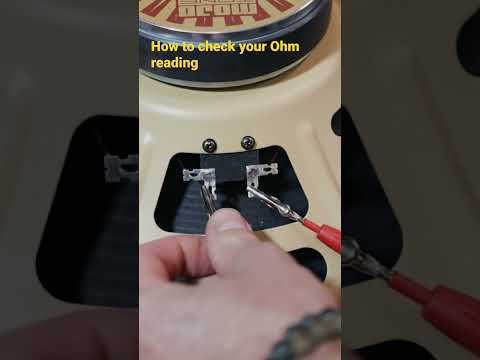 How to check your Ohm reading