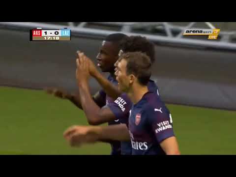 Arsenal vs Lazio 2-0 Goals & Highlights | Club Friendlies 2018