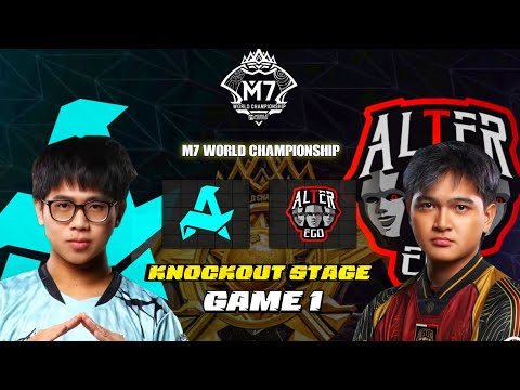 AURORA PH vs ALTER EGO GAME 1 | M7 WORLD CHAMPIONSHIP - KNOCKOUT STAGE | RORA vs AE