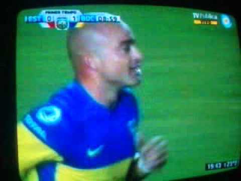 Estudiantes 0 Boca 3 | Gol de Santiago Silva | 1-04-2012