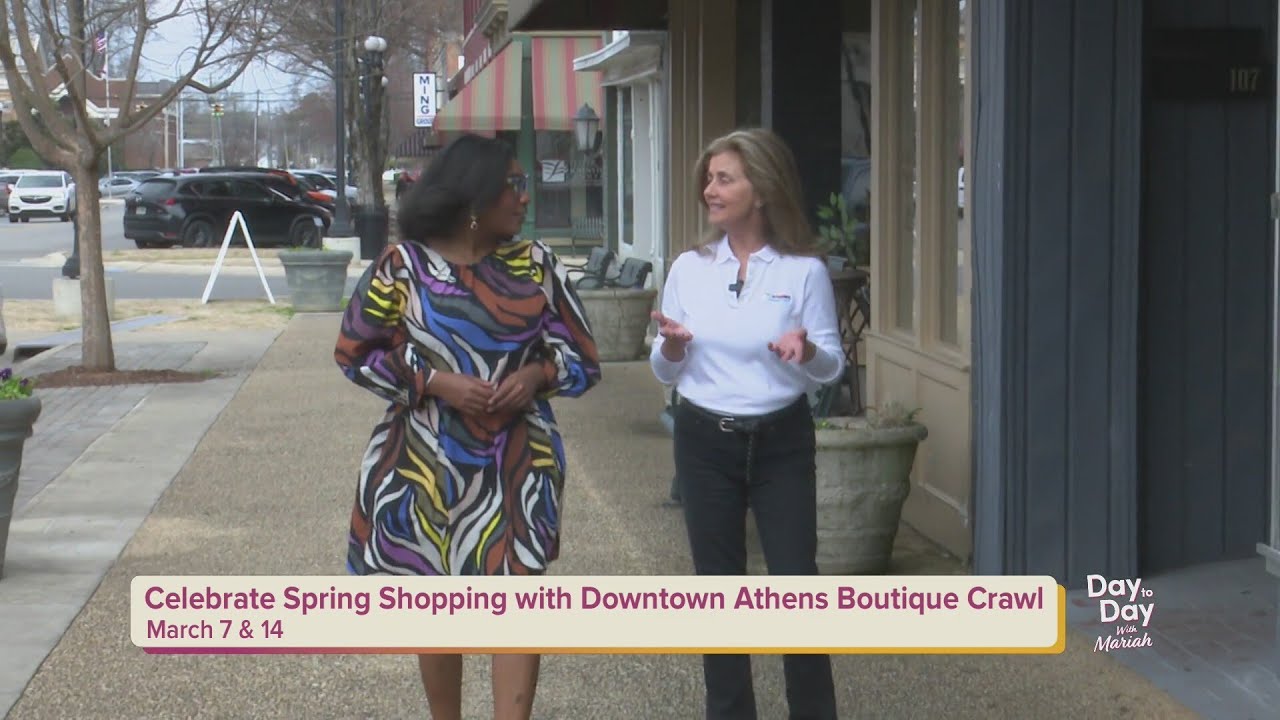 Celebrate Spring Shopping with Athens Boutique Crawl | March 6, 2026 | Day to Day with Mariah