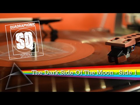 Pink Floyd - The Dark Side of the Moon ~ Quadraphonic Vinyl LP ~ Side 1