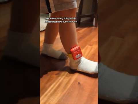 A House Arrest Bracelet For Kids! #prison #prisonlife #housearrest #crime #crimestory #crimestories