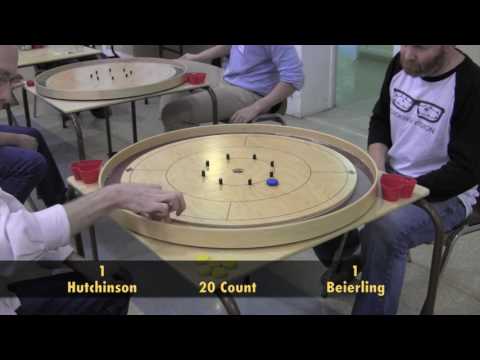 Crokinole 2017 London Semifinal - Beierling v Hutchinson