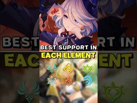 best SUPPORT from every element before nod krai! genshin impact