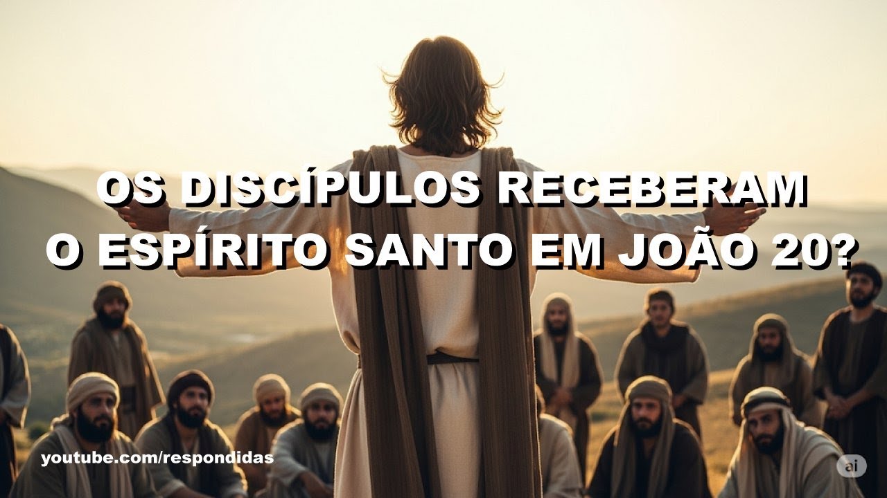 Os discipulos receberam o Espirito Santo em Joao 20?