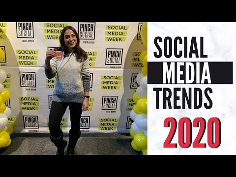SOCIAL MEDIA TRENDS 2020 - Takeaways from Social Media Week Toronto 2019