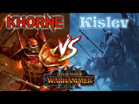 Total War Warhammer 3 | First Gameplay Stream - SO IT BEGINS | KISLEV VS KHORNE SURVIVAL BATTLE