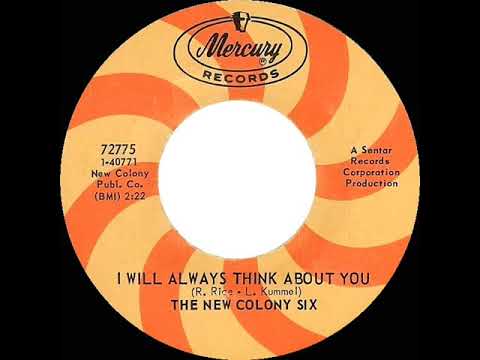 1968 HITS ARCHIVE: I Will Always Think About You - New Colony Six (mono 45)