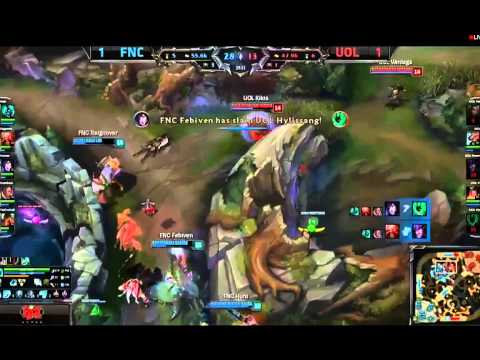 FNC vs UOL | LCS EU 2015 Finals Game 3 | Fnatic vs Unicorns of Love | Highlights