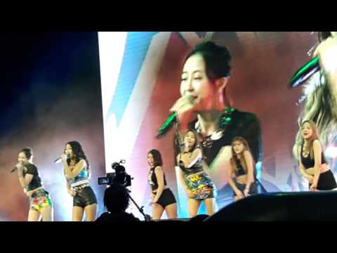 SISTAR LOVING YOU FM IN SINGAPORE 061215
