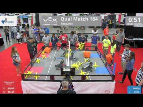 VEX Worlds 2017 Research Division Match Q184