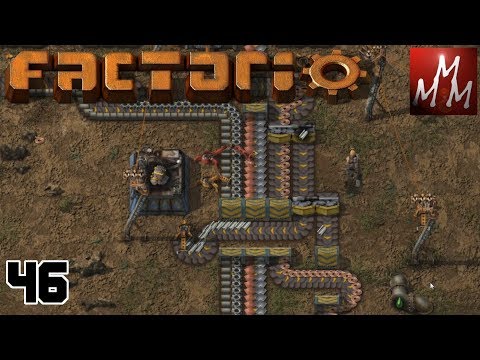 Factorio 46 • Bau der Roboterproduktion Teil 2 • Gameplay German / Deutsch