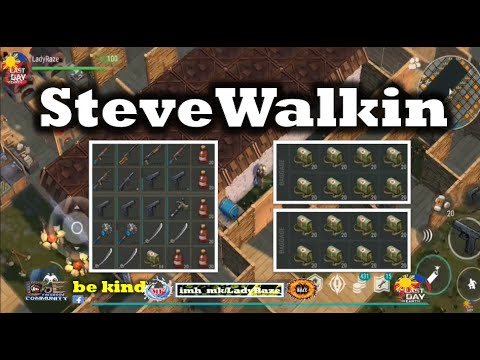 "SteveWalkin" 💥 LOTS of MEDKITS | if you can't bring all/craft it- Last Day On Earth