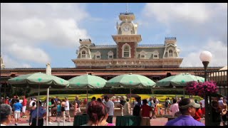 Walt Disney Railroad Tour Around the Magic Kingdom - WDW Florida