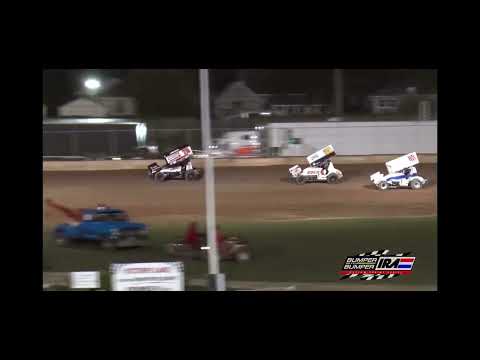 Big Wheel Scotty Thiel versus Zach Hampton in an epic sprint car feature and Plymouth IRA 9/3/2022