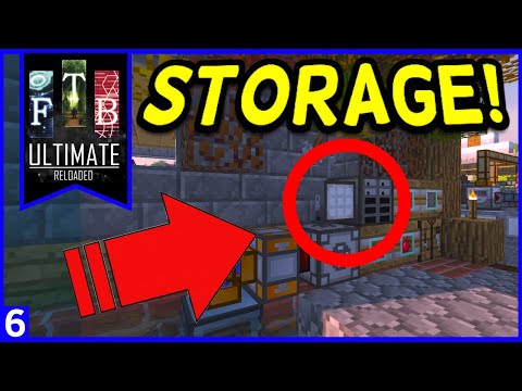 FTB Ultimate: Reloaded - Applied Energistics 2 Storage! Ep6