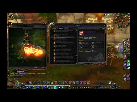 #4 WOW Blacksmithing Transmog Heartseeker, Hammer of the Titans, Frostguard