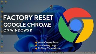 How to Reset Google Chrome Settings 2025 | Chrome Factory Reset Easily