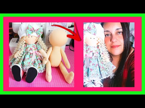 Como Fazer Boneca Russa de Tecido | Costura Criativa Passo a Passo
