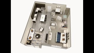Dwell 2nd Street luxury Apartments - 1BR (Silver 2)