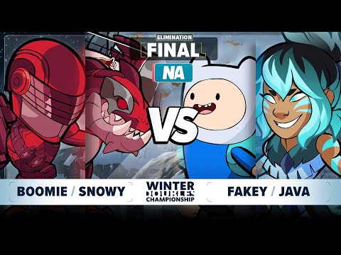 Snowy & Boomie vs Fakey & Java - Elimination Final - Winter Championship 2024 - NA 2v2
