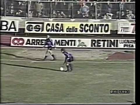 1988/89, Serie A, Pisa - Lazio 1-1 (11)