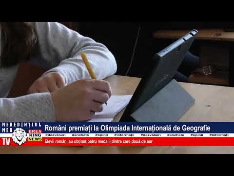 ROMÂNI PREMIAȚI LA OLIMPIADA INTERNAȚIONALĂ DE GEOGRAFIE