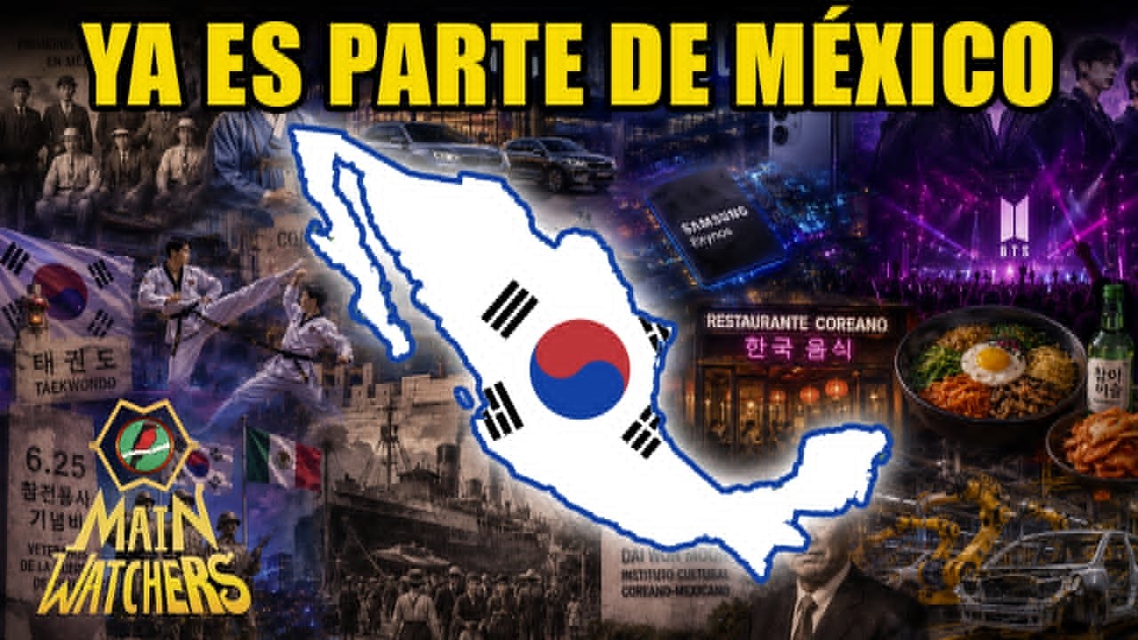 COREA ya CONQUISTÓ MÉXICO  y ni nos dimos cuenta