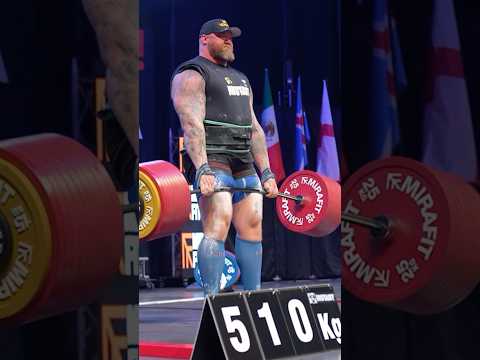 510kg ALL TIME Deadlift World Record!