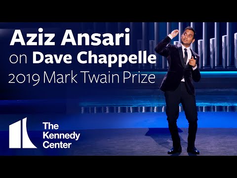 Aziz Ansari on Dave Chappelle | 2019 Mark Twain Prize