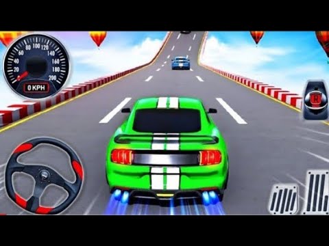 ✅Muscle Car Stunts Racing 2023 Mega Stunt Ramp Driving 3D Simulator Android GamePlay