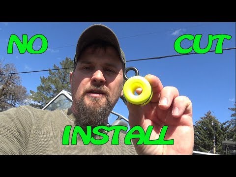 Scotty downrigger weight retriever Install DONT CUT YOUR LINE YET!
