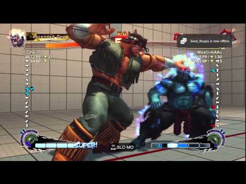 Youhei-_- [Oni] vs. MaaO-mAAo [T. Hawk] | SSF4 Arcade Edition
