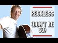 Reckless Guitar Lesson | Australian Crawl | Rhythm Guitar and Lead Demo