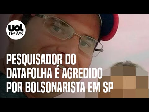 Pesquisador do Datafolha é agredido e ameaçado com faca por bolsonarista